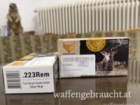Fox bleifreie Munition im Kaliber .223 Remington mit 3,6g/55gr