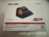 Verkaufe ein originales Holosun HS407C X2 Red Dot Visier mit 2 MOA Punkt inklusive Picatinny-Schiene/Mount.  Das Red Dot wurde k