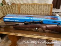 Hämmerli Hunter Force 1000 im Kaliber 4,5mm Diabolo, 24 Joule und Umarex 6x40, Absehen 4