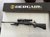 Bergara B14 Stoke Compact .308 Win + GPO Passion 3x 4–12x50i + MDT 30 MOA Schiene und Ringe + Mündungsbremse + Zweibein + Tasche