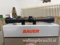 Bauer Outdoor 3-9x40 L4 mit Absehen 4 und Leuchtpunkt, sowie Klemm-Montage für Picatinnyschiene 