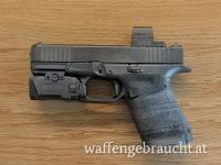 Glock 19 Gen 6 inkl. Olight SE 6 MOA Green Dot + Olight PL-X Waffenlicht