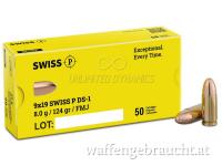 SWISS P 9x19 FMJ 124gr 1000 Schuss *LAGERND*