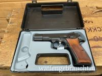 SLP CZ 75 B, Kal.9mm Luger, Holzgriffschalen, neuwertiger Zustand!!!