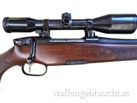 gebr. STEYR Mannlicher Luxus Mod. M, Lauf ist Ceracote beschichtet, mit orig. SM montiertem SWAROVSKI Habicht 6x42S Abs. 4A, Zus