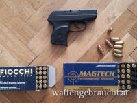 Ruger LCP in 9mm kurz bzw.  .380 Auto.