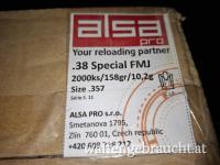 Alsa Pro Geschosse .38 Spezial/.357 Magnum FMJ 158g - 4000 Stück