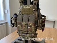 Original Crye Precision AVS Plate Carrier / Plattenträger INKL. ballistischer Platten und Zubehör NEUPREIS ca. 3.300€