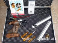 Steyr Pressluft LP Matchpistole / neuer Service + Zubehör