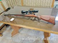 Anschütz 1532 im Kaliber .222 Rem mit Bauer 2,5-10x50, Absehen 4 und Leuchtpunkt 