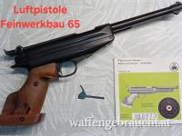 Luftpistole Feinwerkbau Modell 65