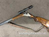 Ferlacher Bocksbüchsflinte 7x65R 16/70 + Habicht 4