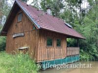 Revier mit Hütte und Fischteich im Mittelburgenland