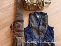 Schiessweste + Flintenfutteral + Tasche
