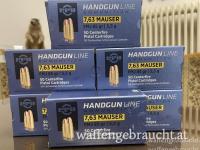 PPU im Kaliber 7,63 Mauser FMJ mit 5,5g/85gr
