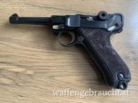 P08 Mauser-Fertigung mit seltenem Simson Suhl Kniegelenk 