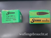 Teilmantel Geschosse 7mm / .284 inch Sierra 175 grain Spitzer Boattail Nr. 1940 Wiederladen