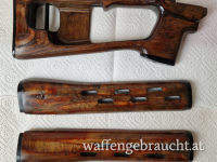SVD / Dragunov / Tigr Holz Schaft Set russisch