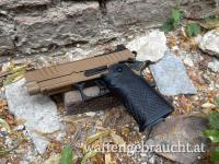 Staccato C2 OR Neuwertig – Cerakote H-268 Troy Coyote Tan – DLC Bull Barrel