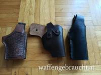 Holster Deringer, Walther PP, PPK alle Leder, S&W, Holster 6,35