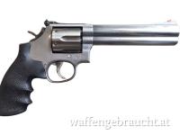 gebr. STMITH & WESSON Mod. 686 4"-Lauf mit Pachmayr Griff, Zustand: Neuwertig