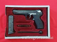 Steyr GB, Kal. 9 mm, Wiener Beschuss 1982, Nummerngleich, samt Verpackung(leicht beschädigt)