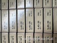 Non corrosiv - fabriksfrisch - S&B 5,45x39 FMJ 60gr  - auf Lager !!