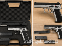 CZ 75 B Bi-Color 9 mm mit .22 lr Wechselsystem – sehr gepflegtes Trainingspaket  Verkaufe eine CZ 75 B Bi-Color im Kaliber 9 mm 