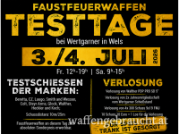 AKTIONEN TESTTAGE WERTGARNER WELS 3.-4. Juli