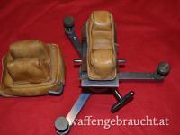 Benchrest Rifle Rest, Henke Professional Gewehrauflage komplett mit Leder - Sandsäcken 