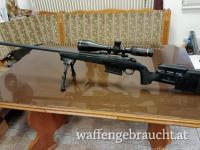Bergara B14 HMR im Kaliber .300Win Mag mit Nightpearl Manul M6 4,5-27x56i und Zweibein