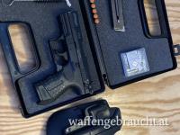 Walther P22 (9mm P.A.K.) – Guter Zustand, OVP, Holster + Munition