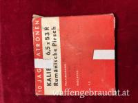 Büchsenpatronen, ÖJP, Kal.: 6,5x53R (Rumänische Pirsch- Patrone)