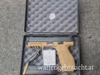 Heckler und Koch SFP40 im starken Sauen Stop Kal. .40S&W, FDE!!! auch für Linkshänder