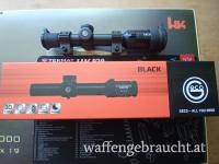 Drückjagdglas Geco Black 1-6x24