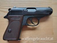 Pist. Walther PPK 7,65mm Browning (Lauf Schulnote 2-)