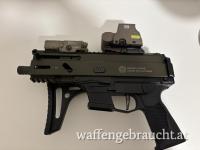 Grand Power Stribog SP9A3 SG OD Green | EOTech | SureFire | Top Zustand