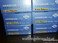 PPU 9mm Makarov FMJ mit 6,0g/93gr