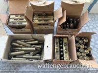 113 Stk. 6,5x52 Carcano teilweise Originale verpackt mit Ladestreifen 