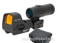 Holosun HS510C + HM3X Red Dot Combo Set | Solar MRS | 3x Magnifier | Neuware