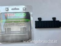 Truglo Picatinny Riser Mount 1" - 1 Piece Adapter