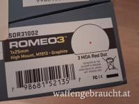 SIG SAUER ROMEO3 1x25 mm Reflexvisier – 3-MOA-Rotpunkt, Graphit
