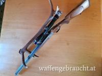 Drilling Sauer und Sohn 7x57R, 16/70 und .22 Einstecklauf
