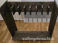 Gunrack/ Waffenregal Vollholz
