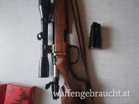 Steyr Mannlicher M Kal.7x64, Kahles 6 fach mit Laufgewinde für SD