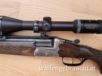 Johann Fanzoj Ferlach 7x65R / 16/70 mit Kahles HELIA CBX 2,5–10x50