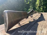 Eduard Unschuld Pesten – Luxus Damast Doppelflinte 19. Jh., Gold, TOP Zustand