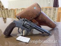 Schweizer Armeerevolver 29 mit Etui im Kaliber 7,5mm Swiss Ordonnanz