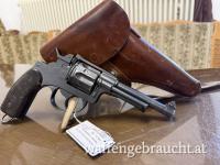 Schweizer Armeerevolver 29 mit Etui im Kaliber 7,5mm Swiss Ordonnanz