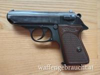 Pist. Walther PPK 7,65mm Browning (Lauf Schulnote 2-)